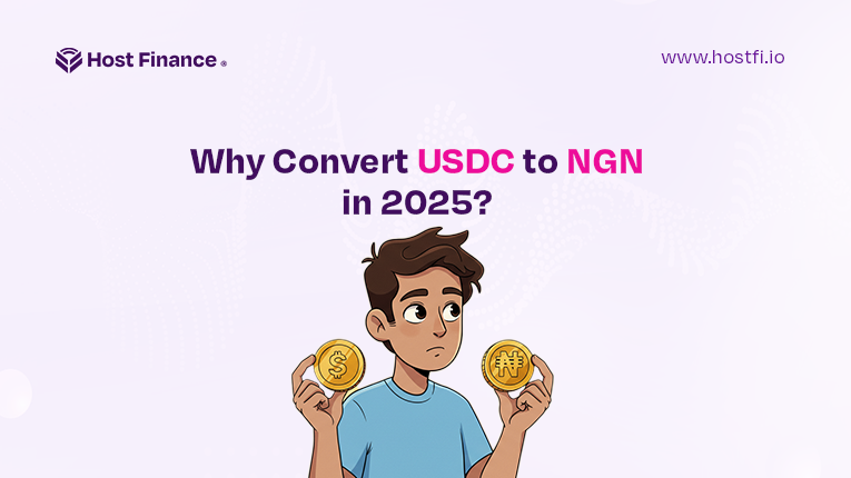 USDC to NGN: How to Convert USD Coin to Nigerian Naira in 2025 with Hostfi
