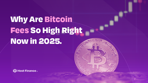 Why are bitcoin fees so high right now
