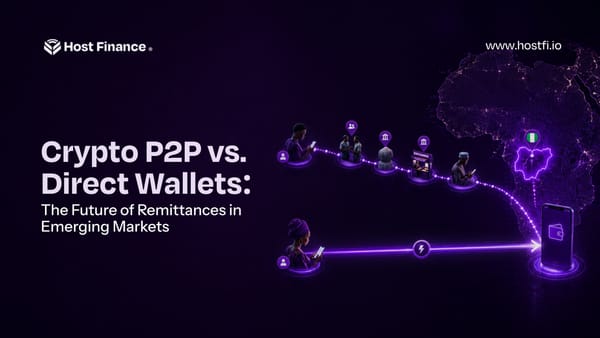 Crypto P2P vs. Direct Wallets: The Future of Remittances in Emerging Markets