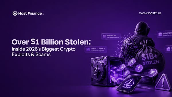 Over $1 Billion Stolen: Inside 2026’s Biggest Crypto Exploits & Scams