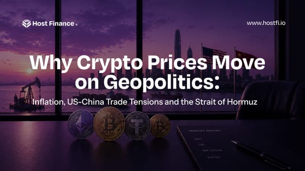 Why Crypto Prices Move on Geopolitics