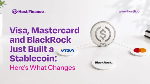 Visa, Mastercard and BlackRock Just Built a Stablecoin